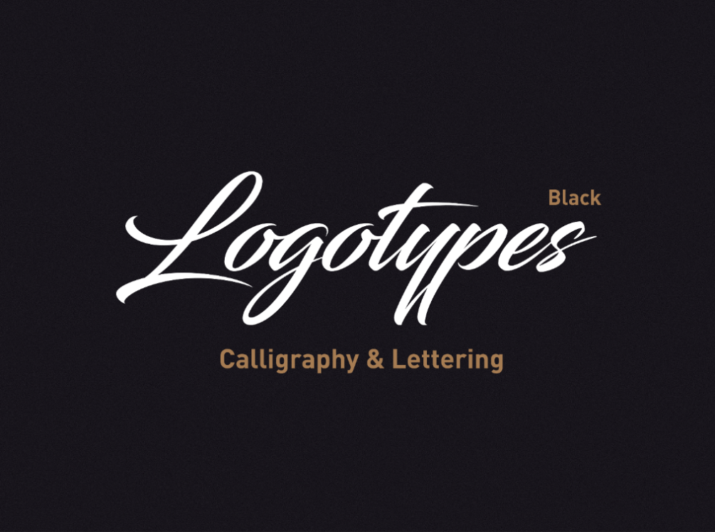 2014-2017 Calligraphy & Lettering Logo Collection